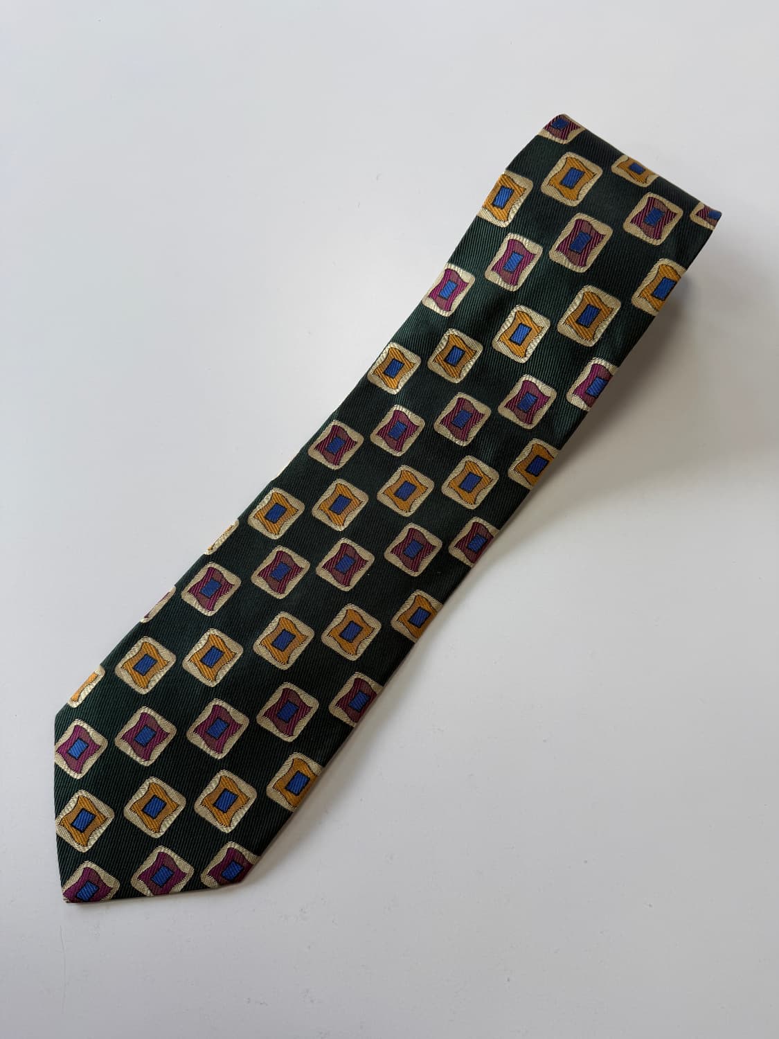 아쿠아스큐텀(Aquascutum) 실크 넥타이 9.2cm 상품이미지1