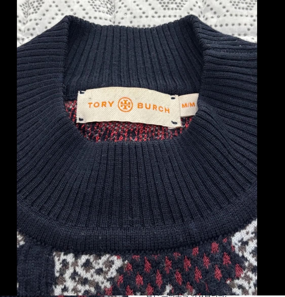 토리버치 플라워 패턴 스웨터 ~55 상품이미지7