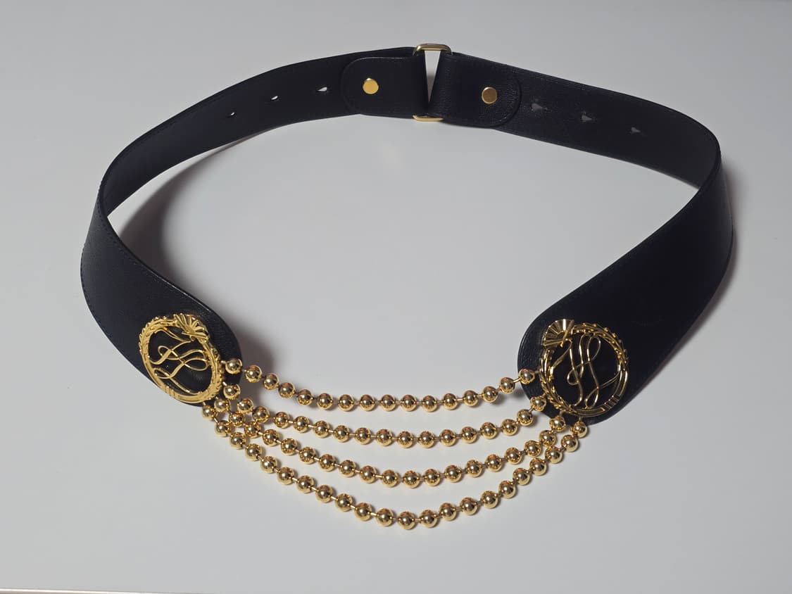 칼 라거펠트 아이코닉 로고 벨트 상품이미지3