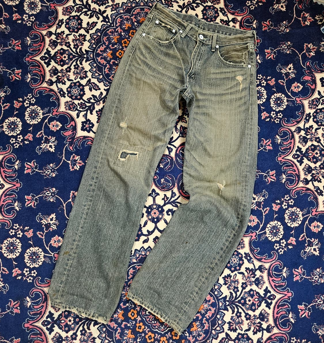 리바이스(Levis) 90's No. 503 빈티지 화이트패치 데님 상품이미지1