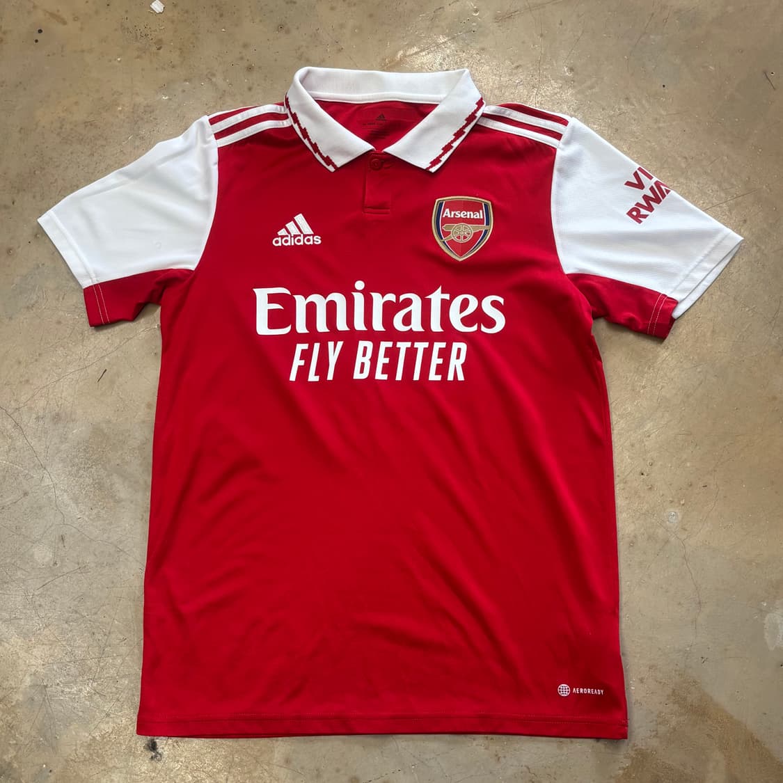 L 22-23 아디다스 아스날 홈 NO.8 외데고르 유니폼 상품이미지2