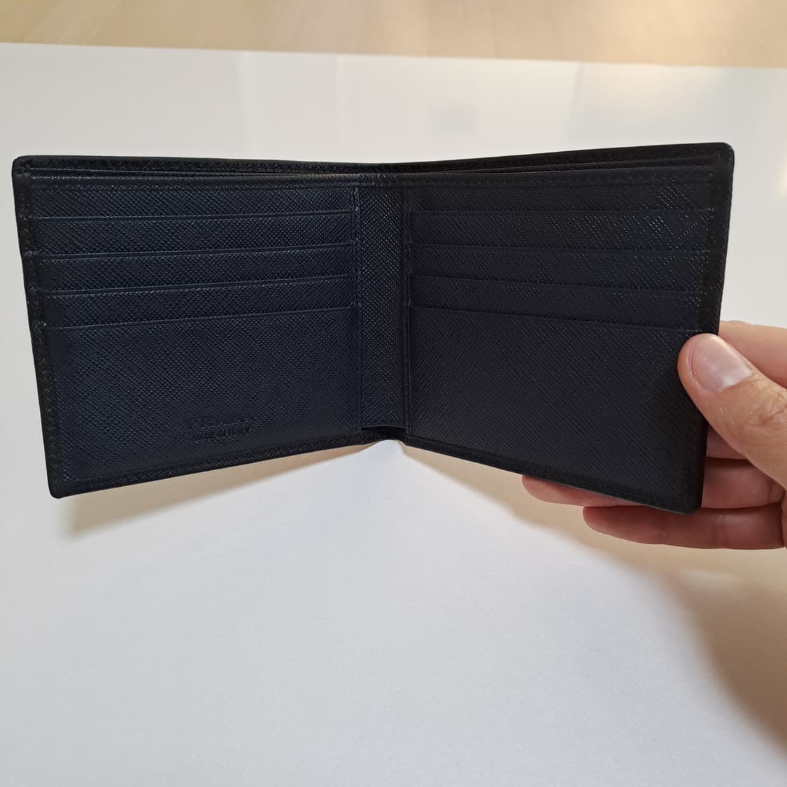 [100%/정품] 프라다 사피아노 레더 지갑, 프라다지갑,프라다반지갑 상품이미지4