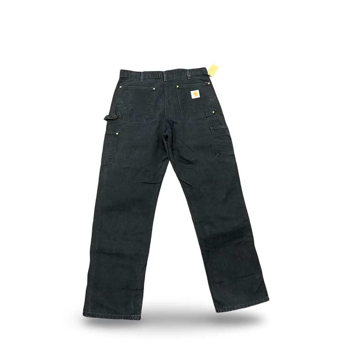 (34)90s usa칼하트 블랙 더블니 팬츠 상품이미지2