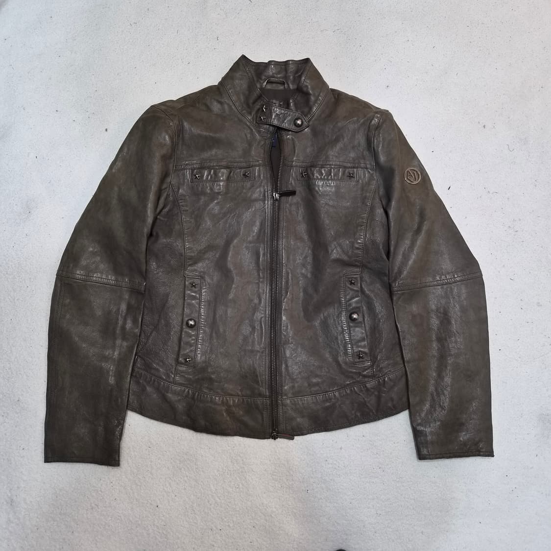 아르마니진 가죽자켓M 상품이미지1