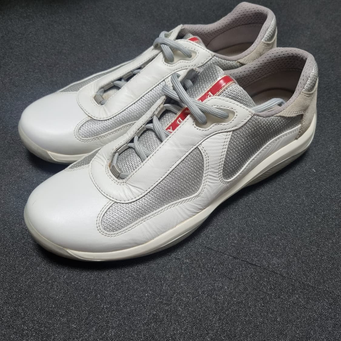 프라다 아메리칸컵 화이트 uk8 상품이미지7