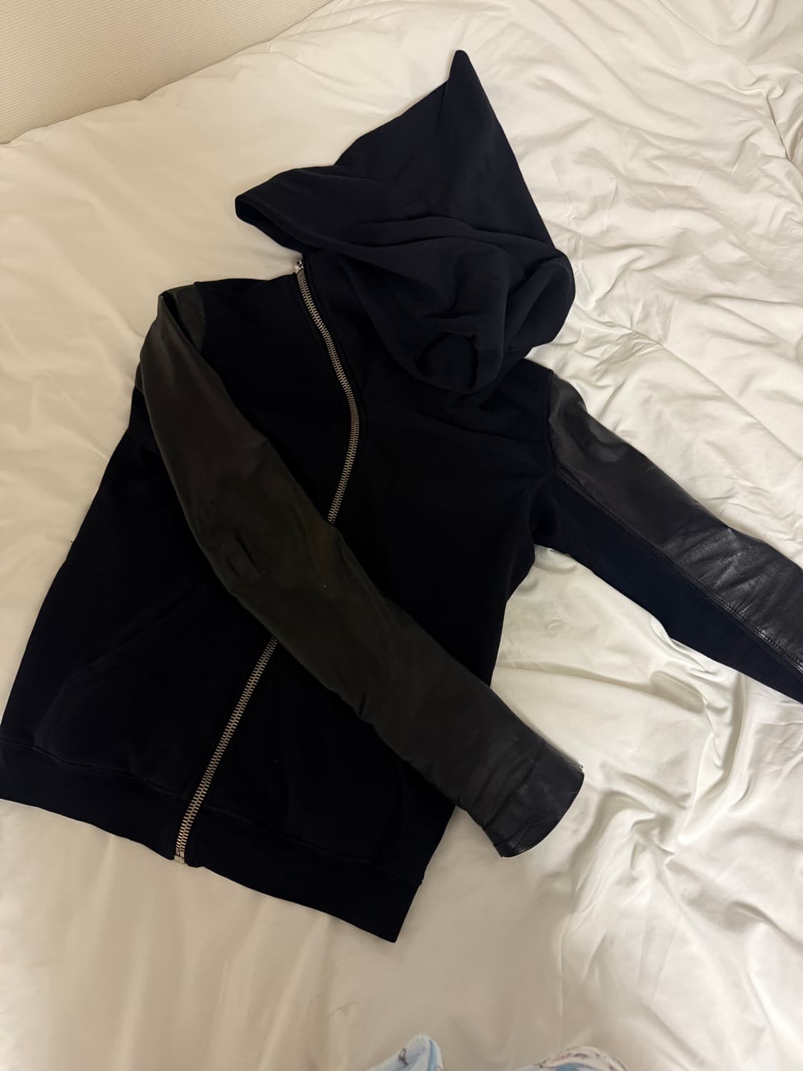 릭오웬스 마운틴 레더 후드집업 상품이미지1