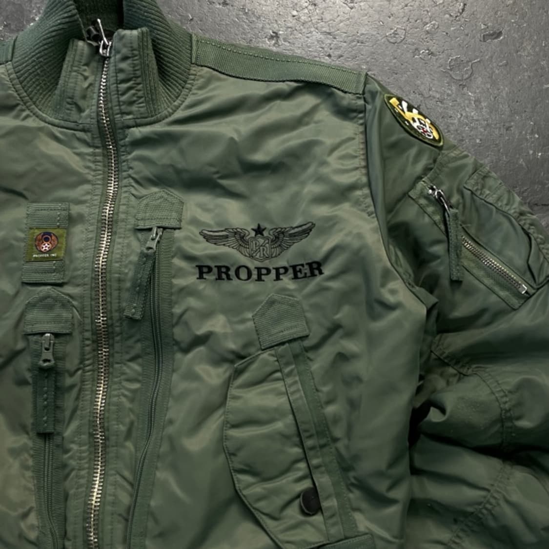 100 프로퍼 Ma-1 항공점퍼 상품이미지2