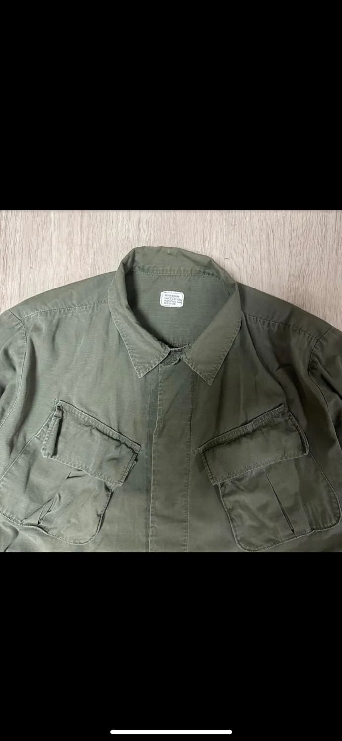 60s OG 베트남 정글 퍼티그 자켓 (M/R) 상품이미지2