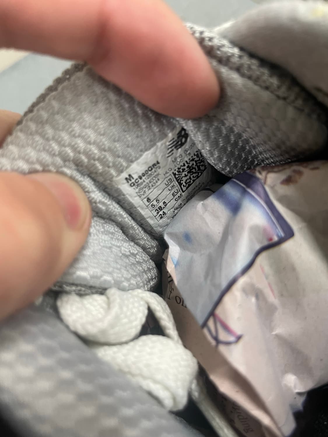 뉴발란스 990 V4 쿨 그레이 240 상품이미지9