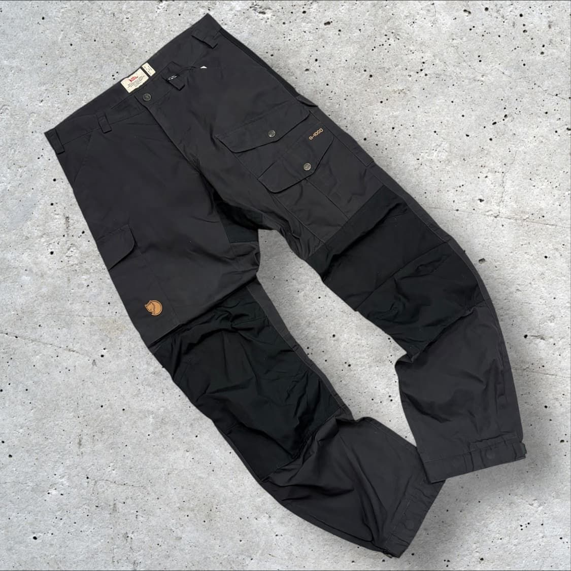 [32] 피엘라벤 G-1000 블랙 카고 바지 팬츠 C458 상품이미지1
