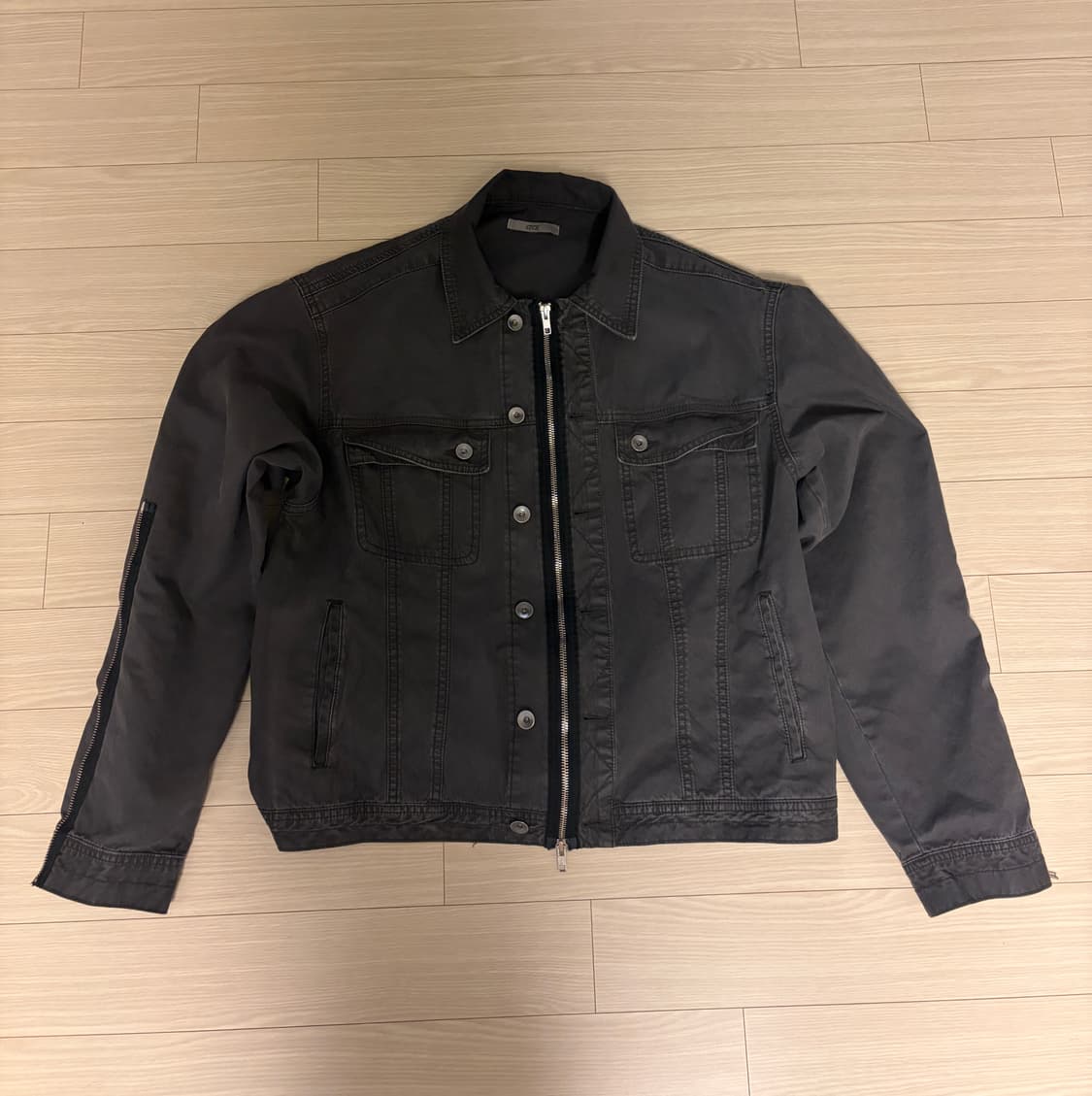 ETCE 트러커 자켓 (차콜) 상품이미지2