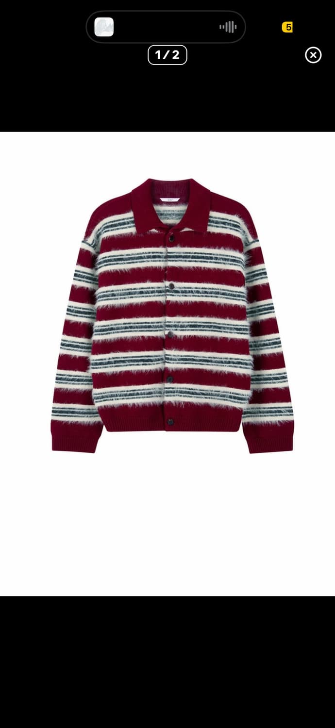 구매) stu 스트라이프 가디건 M/L 상품이미지1