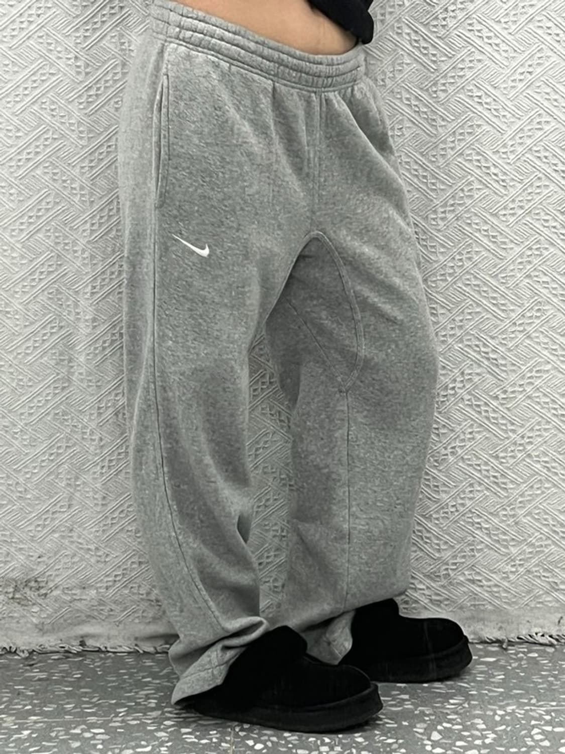 나이키 빈티지 베이직 기모 트레이닝 팬츠  L C06588 상품이미지1