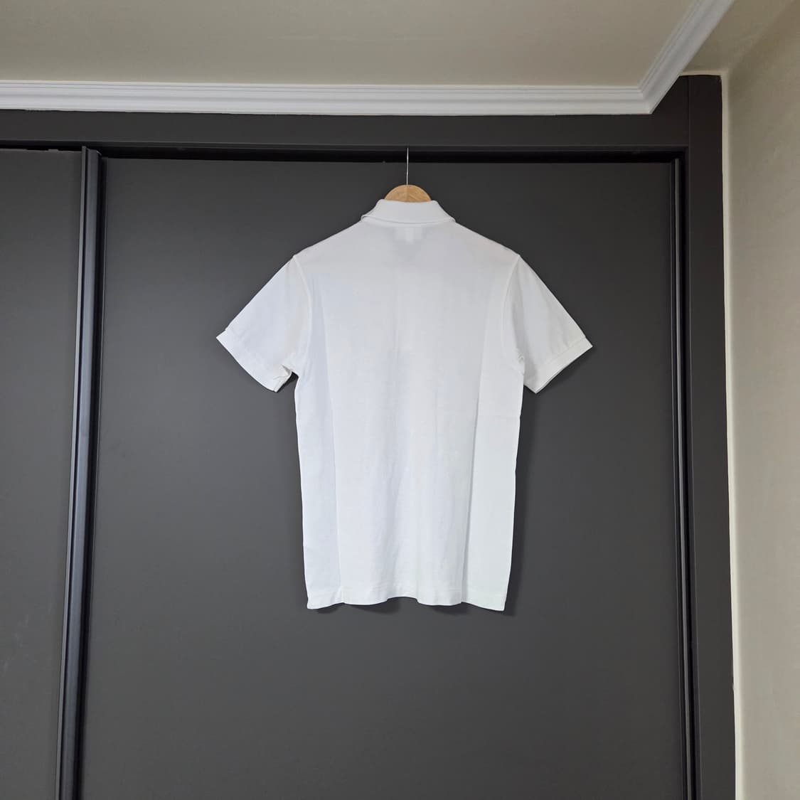 [3] 라코스테 L1212 화이트 폴로셔츠 카라티 / pk 피케 상품이미지2