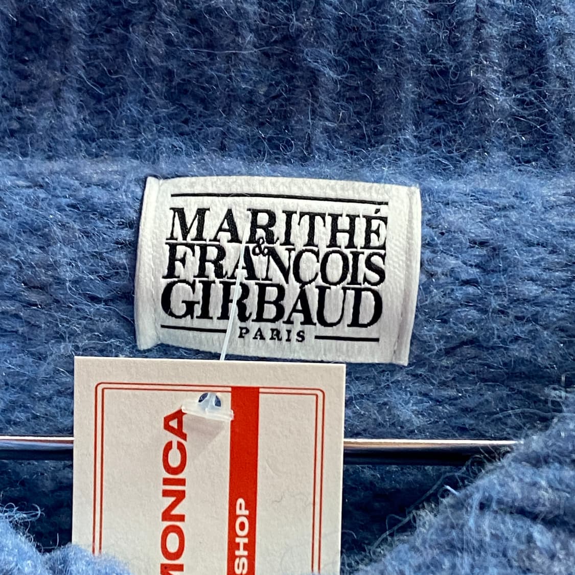 마리떼프랑소와저버 울 니트 집업 B3229 상품이미지4