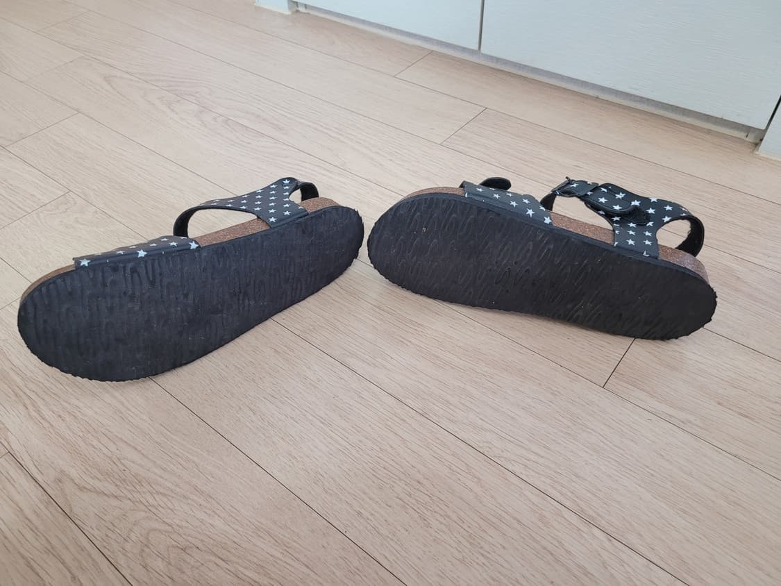 유솔 USALL 여아 샌들 240 블랙 상품이미지10