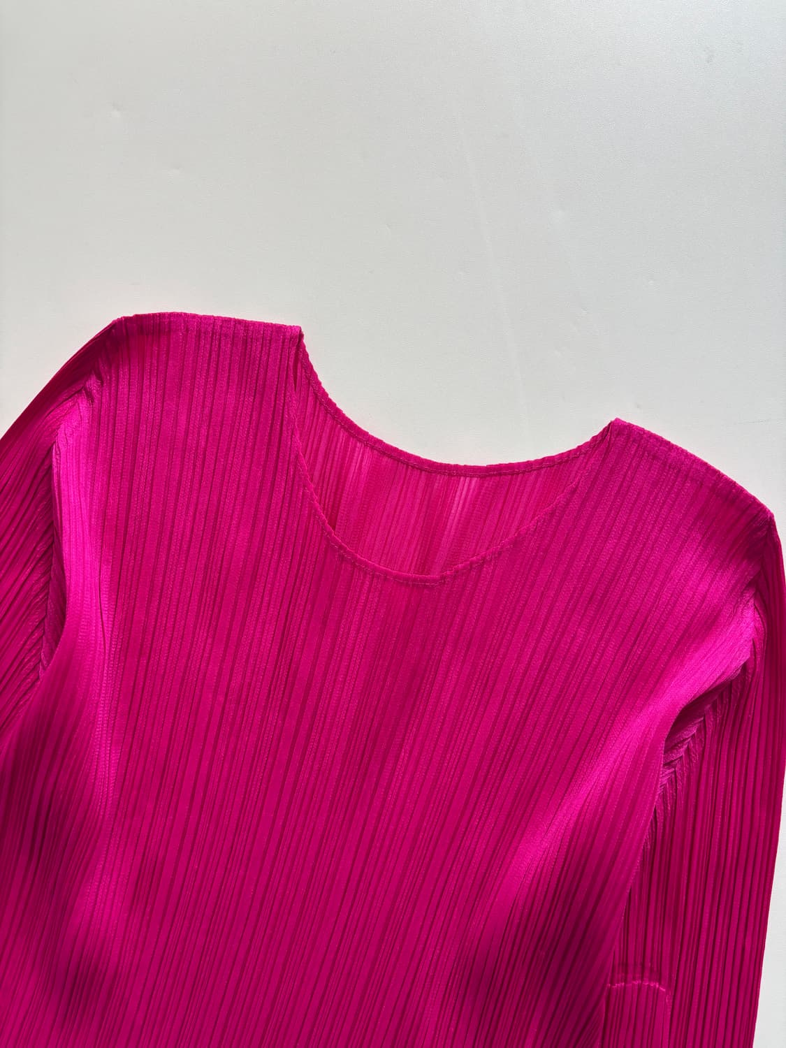 Pleats Please 플리츠플리즈 핑크 롱슬리브  상품이미지6