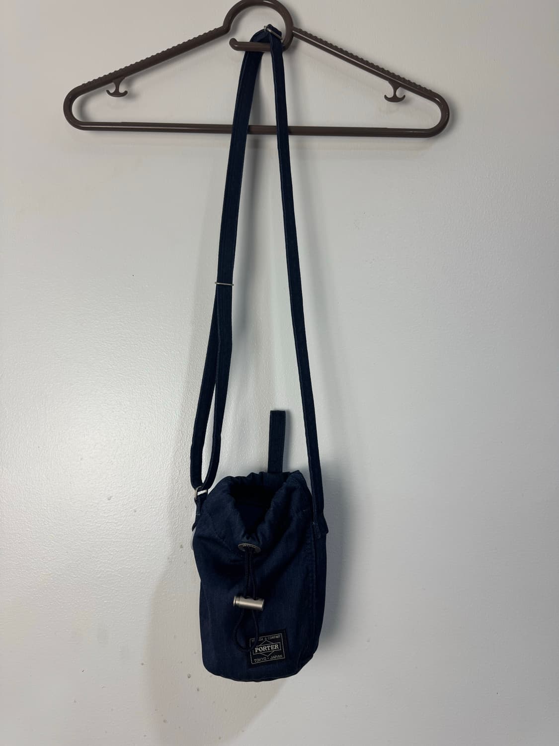 요시다 포터 데님 드로우 스트링백S 복조리 상품이미지1