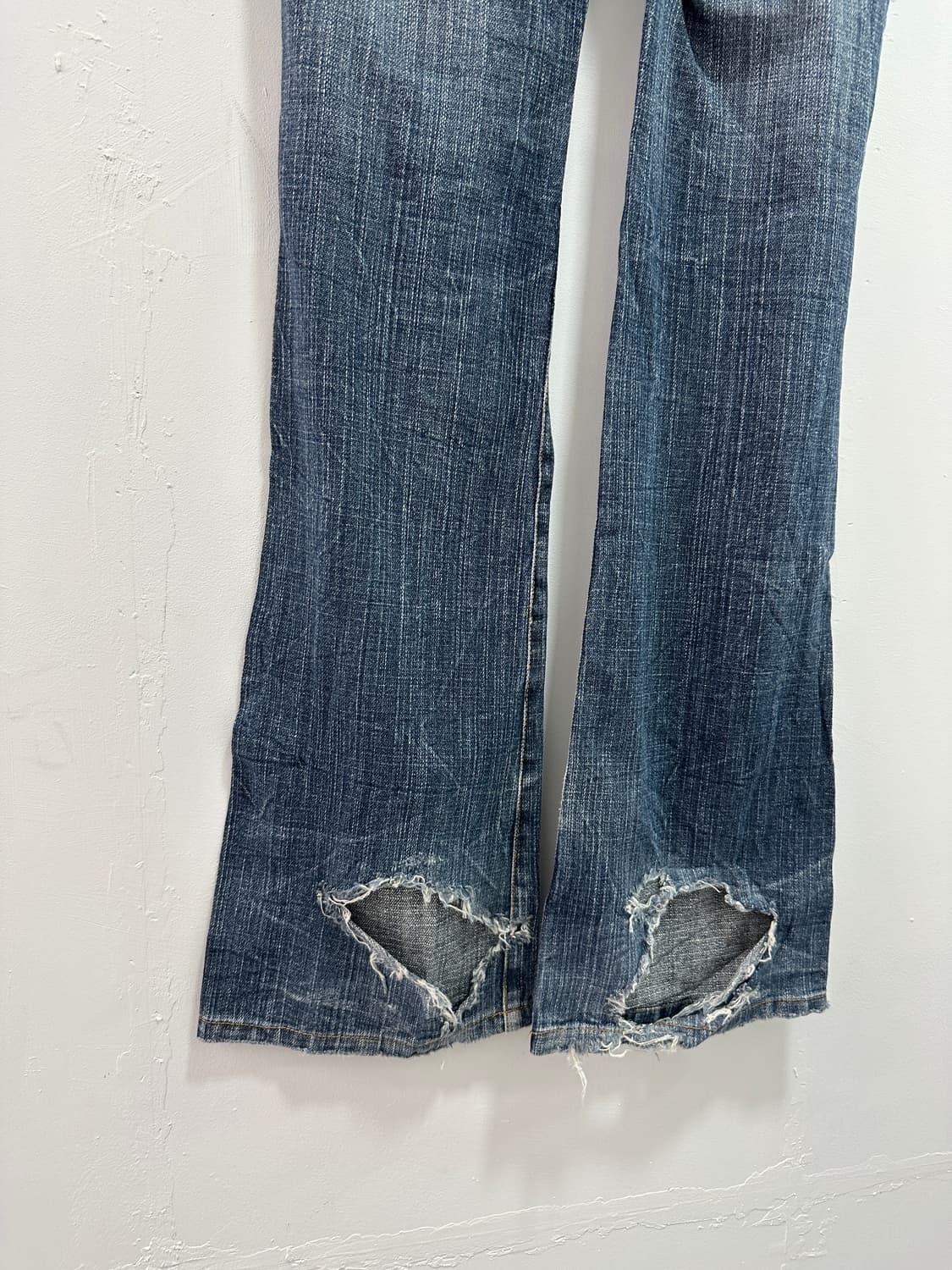 Vintage destroyed washing flare pants 상품이미지7