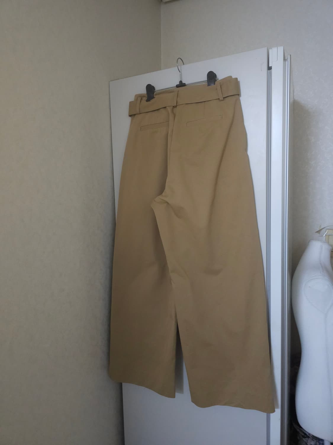시야쥬 면 벨티드 팬츠 상품이미지4
