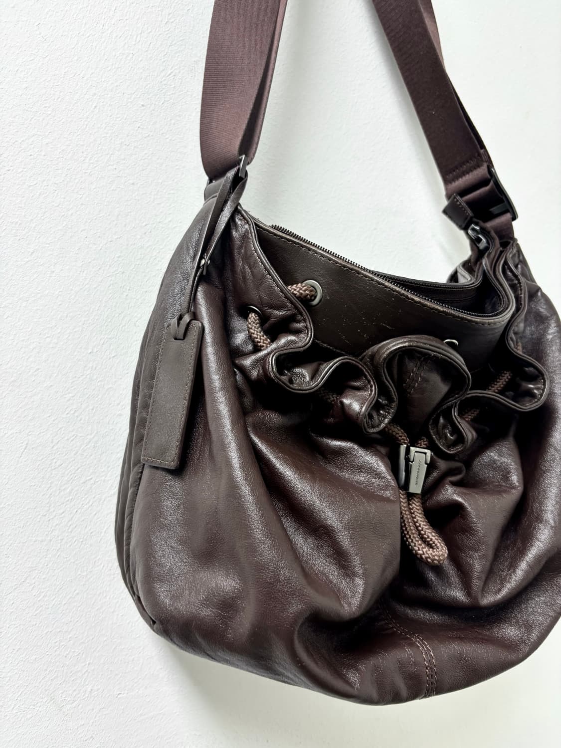 “Vintage” Y2K Brown Leather Bag 상품이미지7