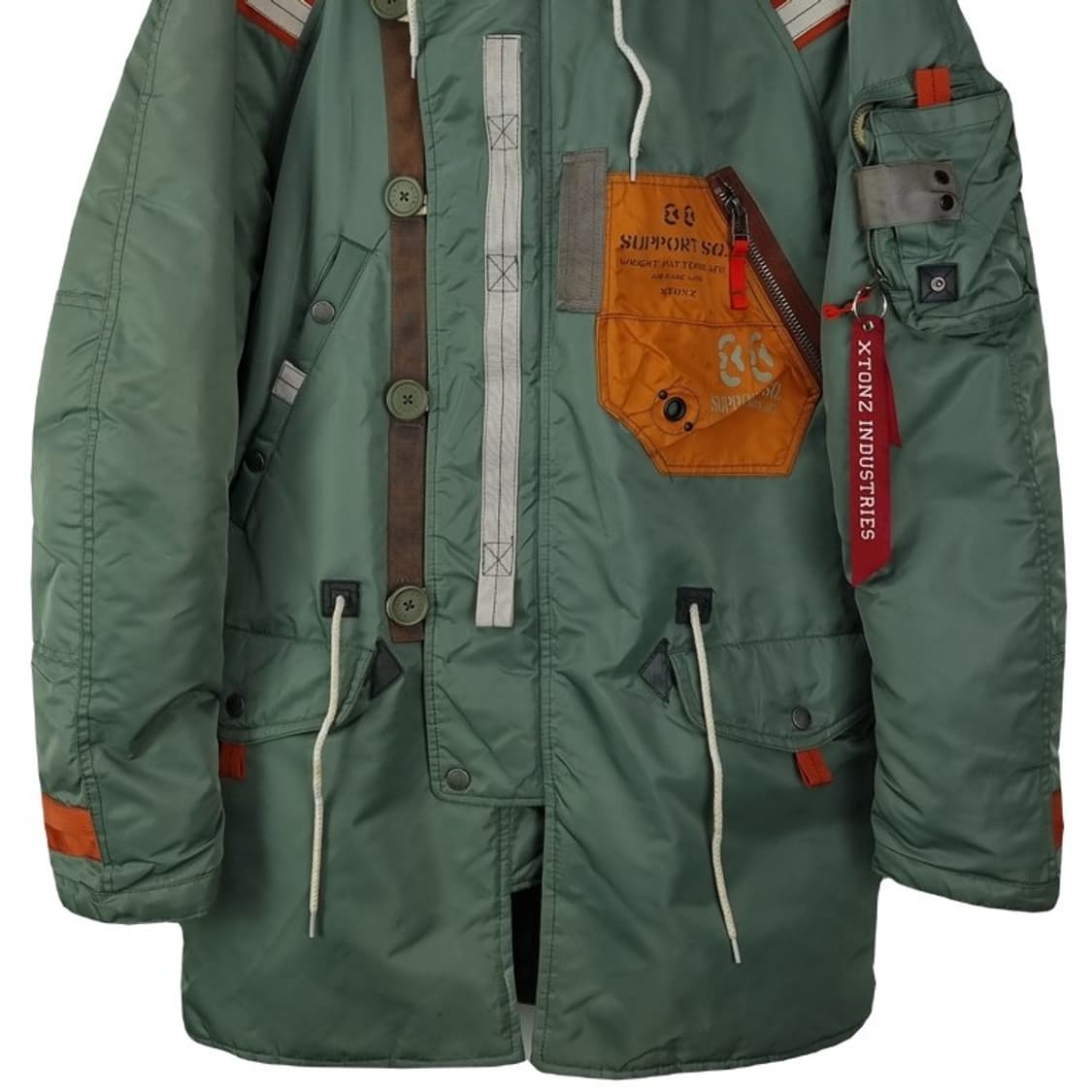 [엑스톤즈] N3B 밀리터리 파일럿 파카 패딩 M18533 상품이미지5