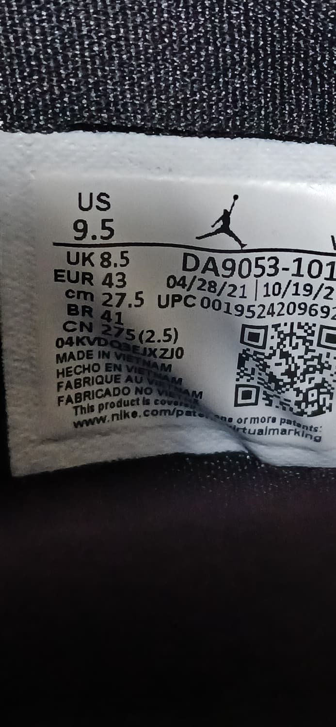 나이키 조던36 농구화(275mm) 상품이미지5