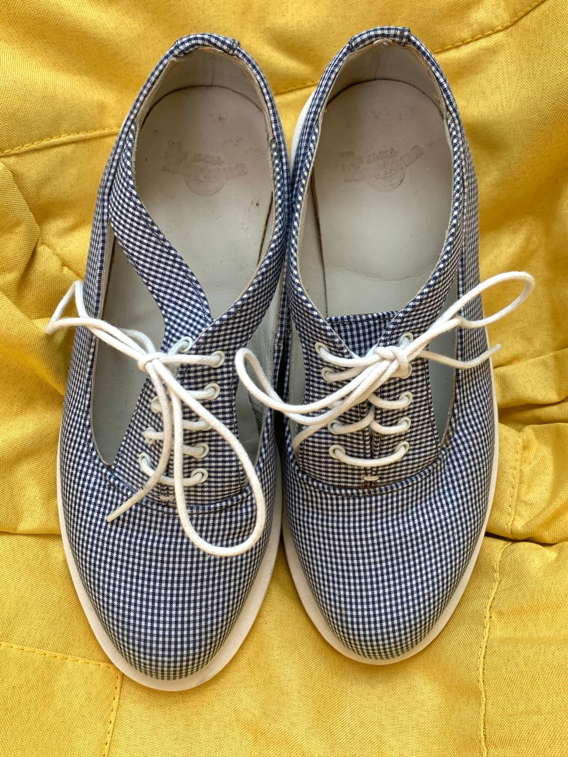 닥터마틴 메리제인 체크보드 스니커즈 상품이미지4