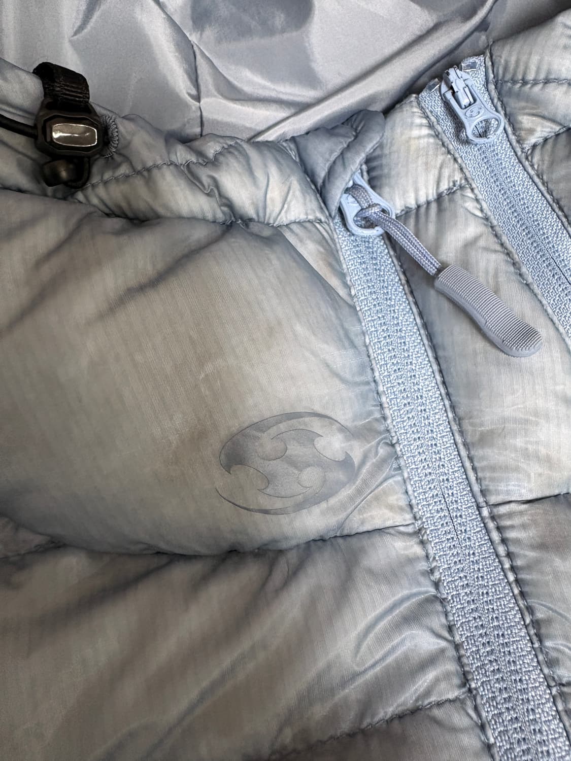 산산기어 서픽스 푸퍼 자켓 스카이 블루 - 24FW 상품이미지2