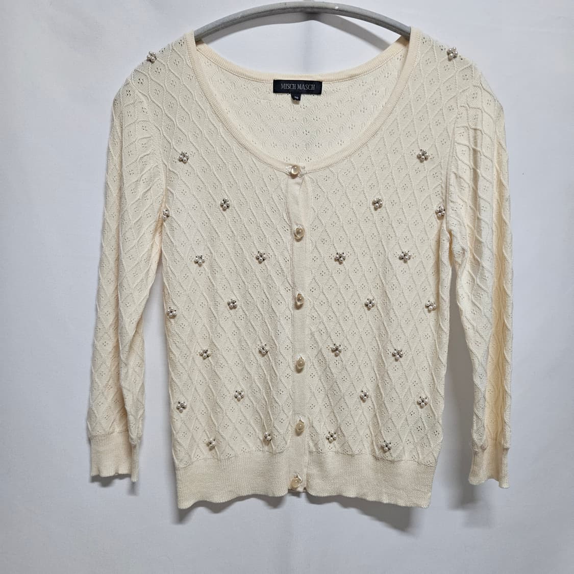Japan Vintage 아가일 가디건 XS 상품이미지1
