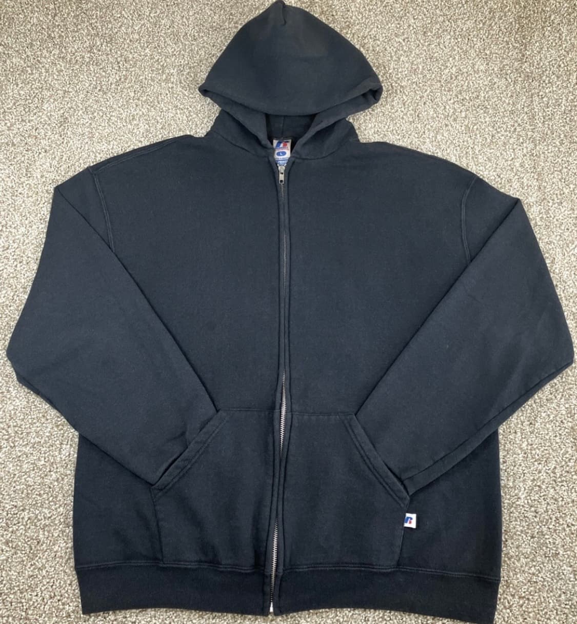 00s 러셀 후드집업 블랙 L 상품이미지1