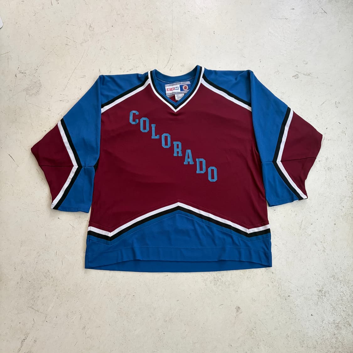 CCM NHL COLORADO AVALANCHE 빈티지 유니폼 XL 상품이미지1