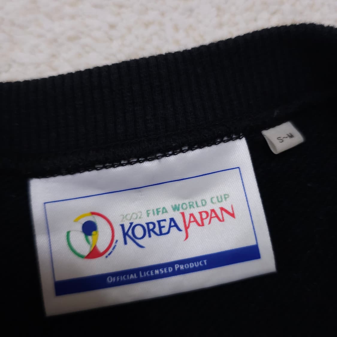 2002 한일월드컵 공식 머천 일본판 스웻셔츠 상품이미지3