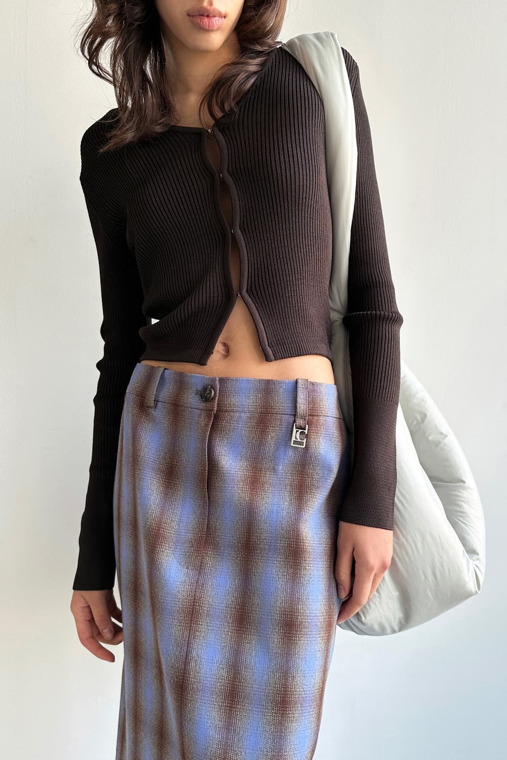 로우클래식 후크 슬림 가디건 상품이미지3