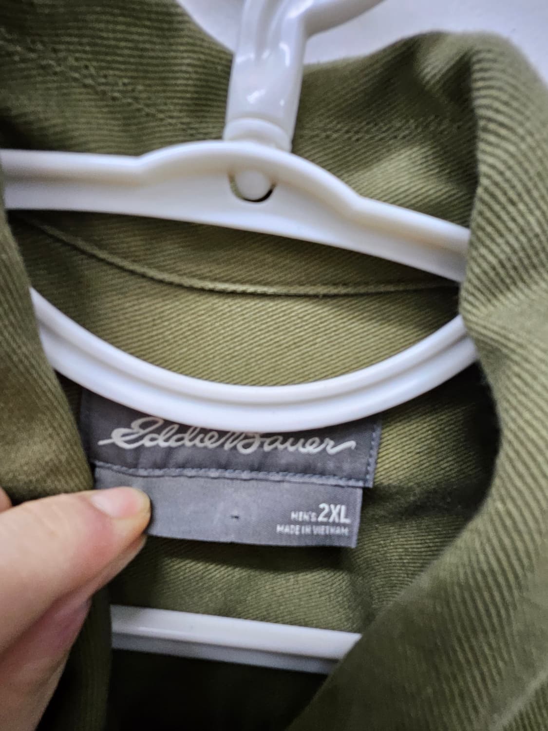 에디바우어 빈티지 커버올자켓 올리브 상품이미지3