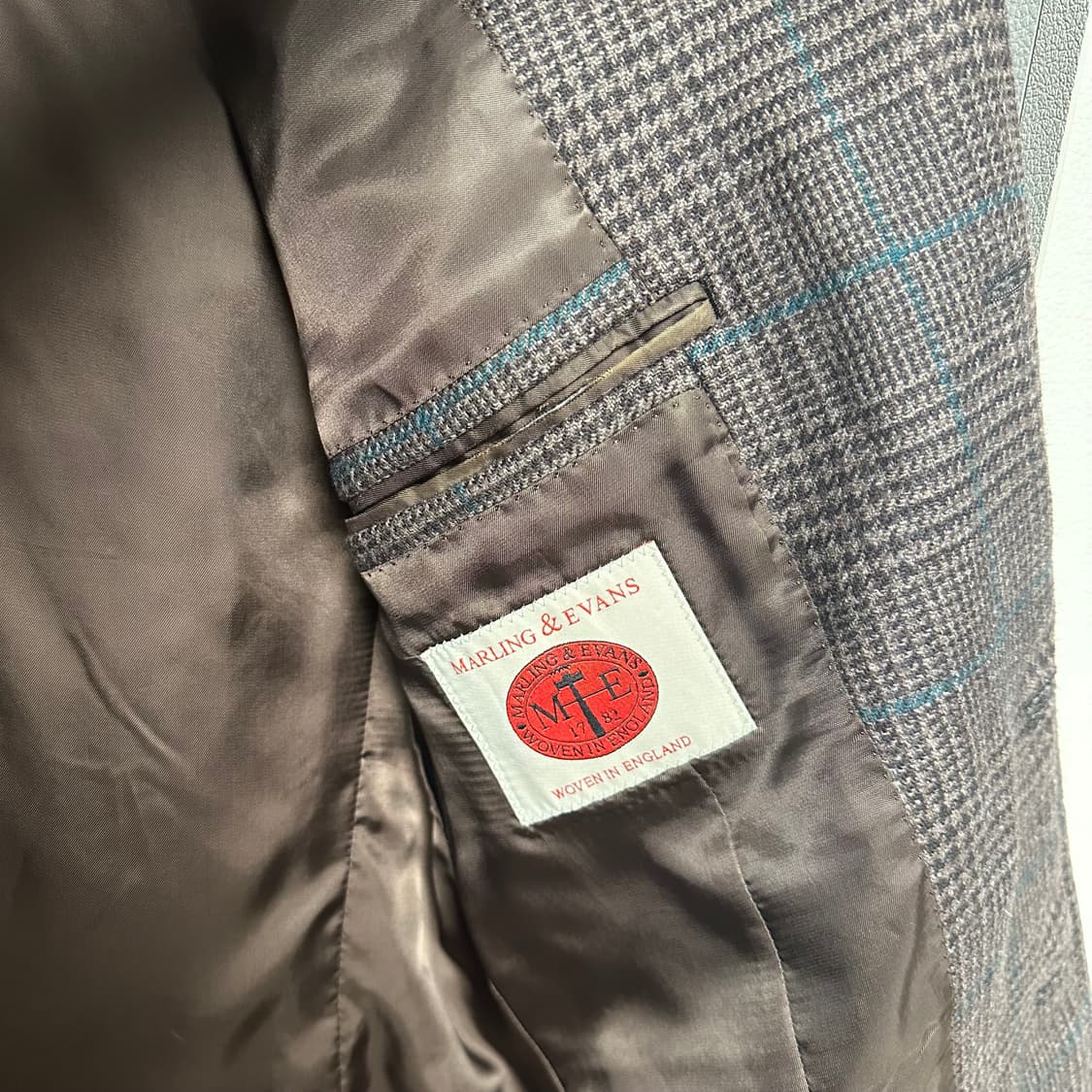 링자켓 글렌체크 자켓 스포츠코트 50사이즈 상품이미지7