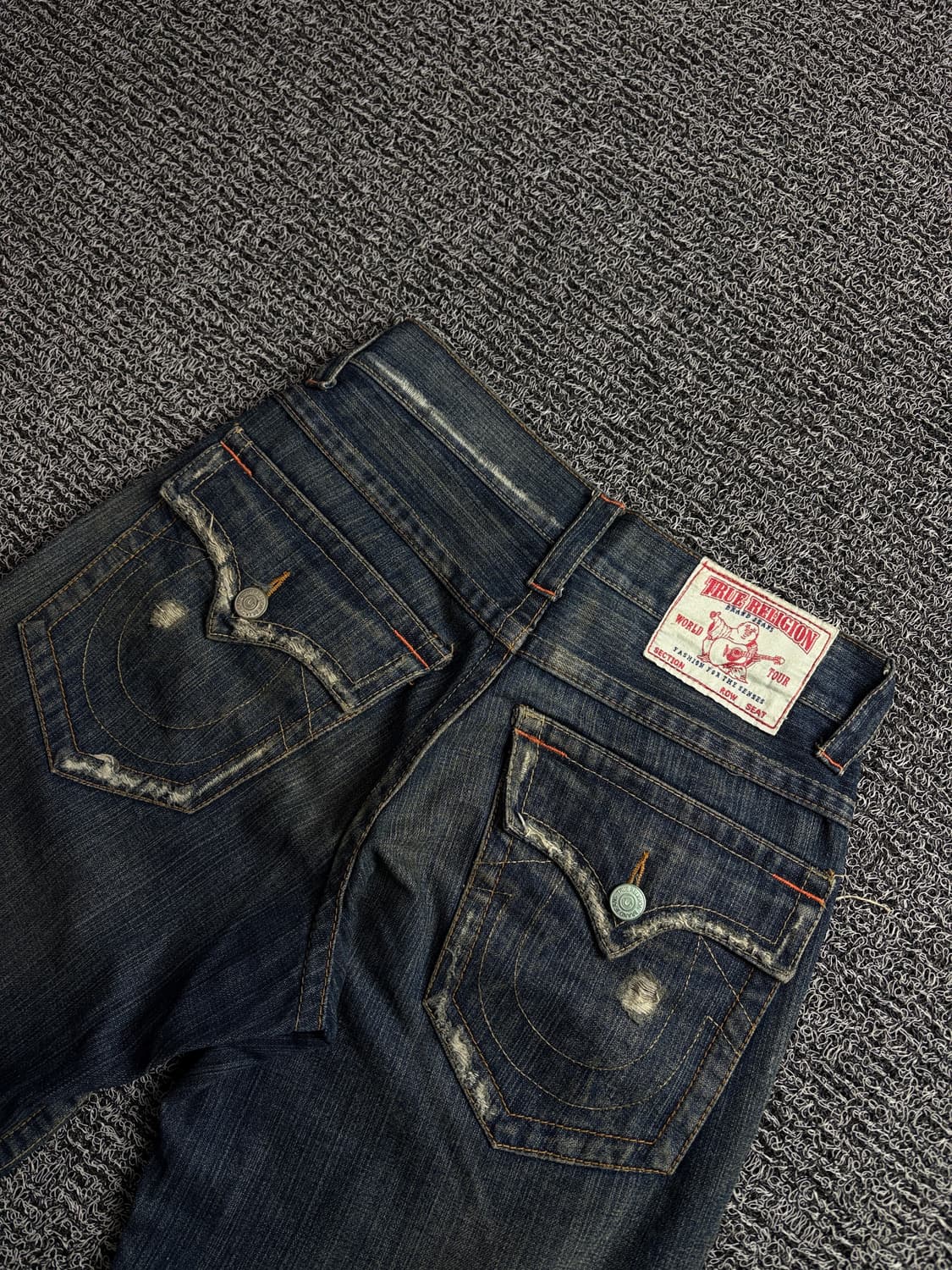 00s 트루릴리젼 y2k 빈티지 부츠컷 커브드 데님 팬츠 1815 상품이미지6