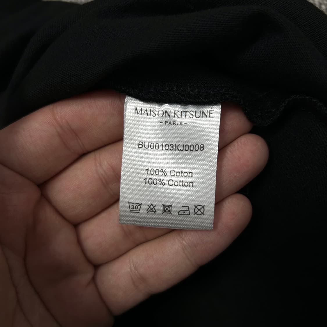 메종키츠네 더블폭스 반팔(XL) 상품이미지3