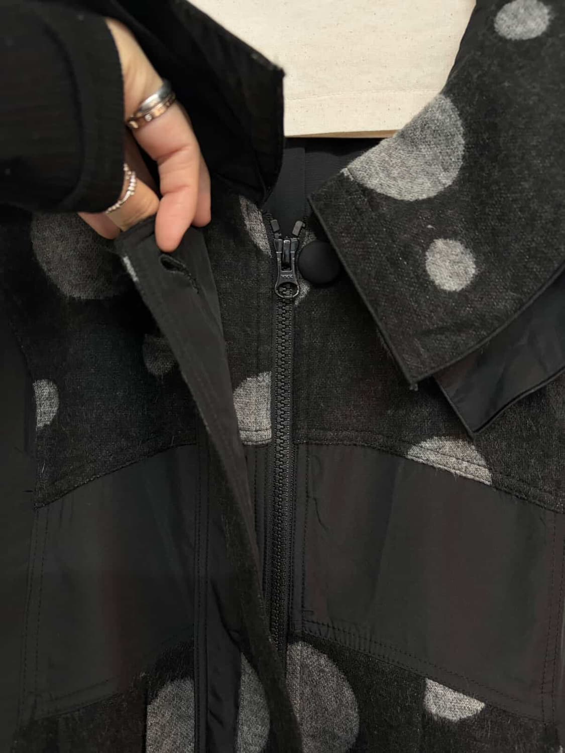 부산 빈티지샵 도트 원피스 상품이미지3