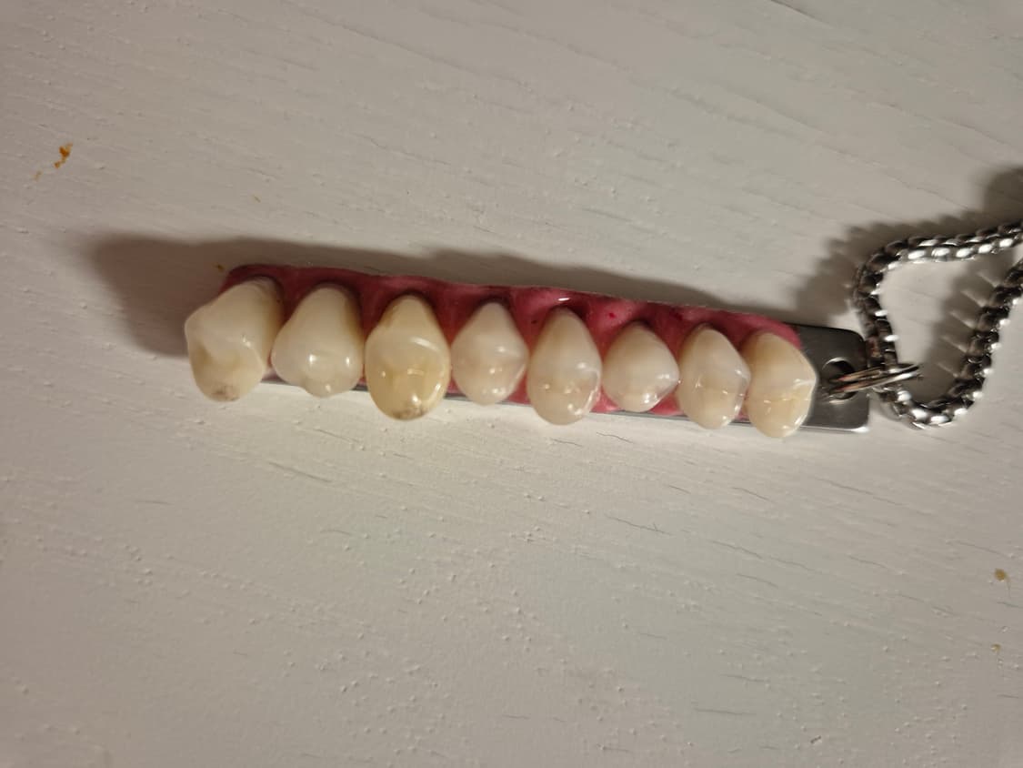 Handmade teeth necklaces 상품이미지1