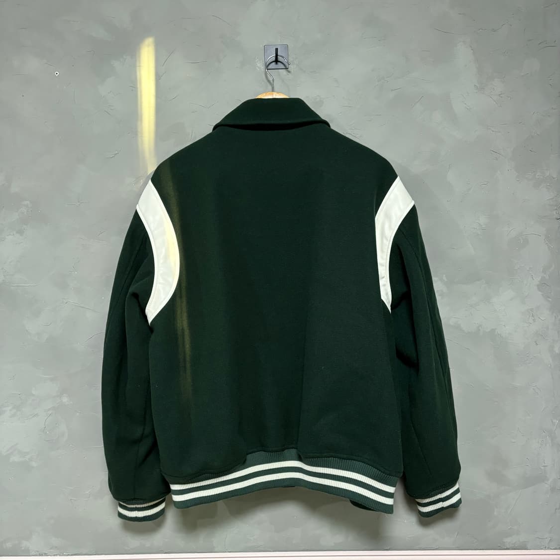 후아유 바시티 자켓 초록 그린 상품이미지4