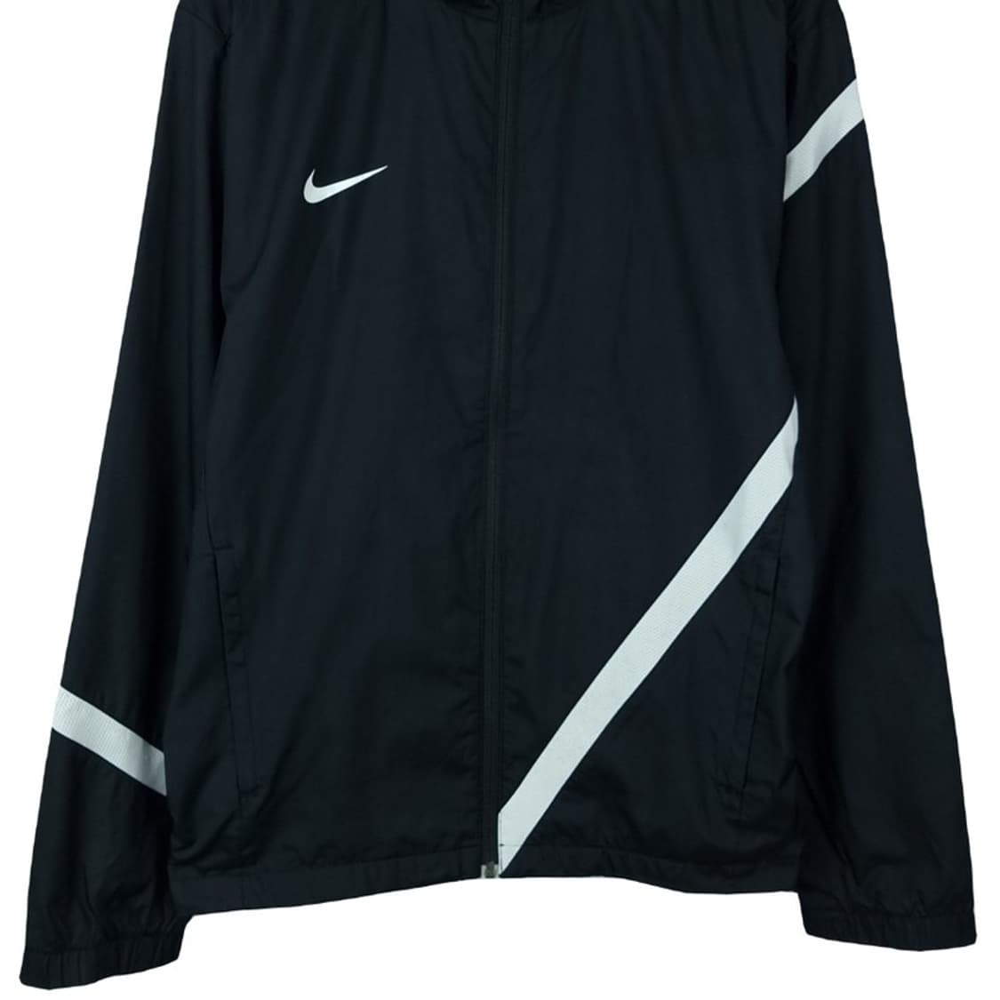 [NIKE] 나이키 스우시 집업 바람막이 자켓 블랙 M16595 상품이미지5