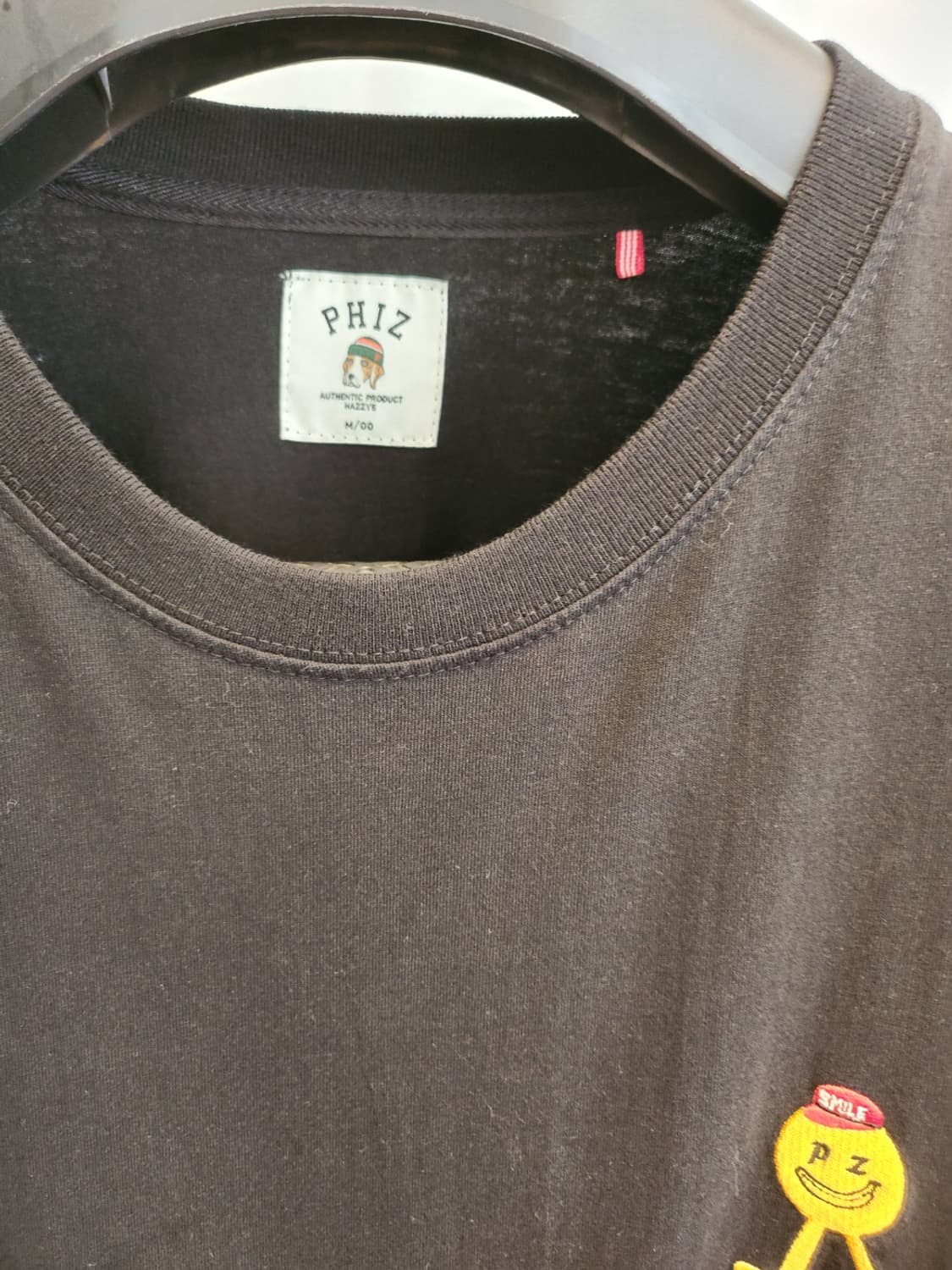 헤지스 블랙 백포켓 반팔100 상품이미지3