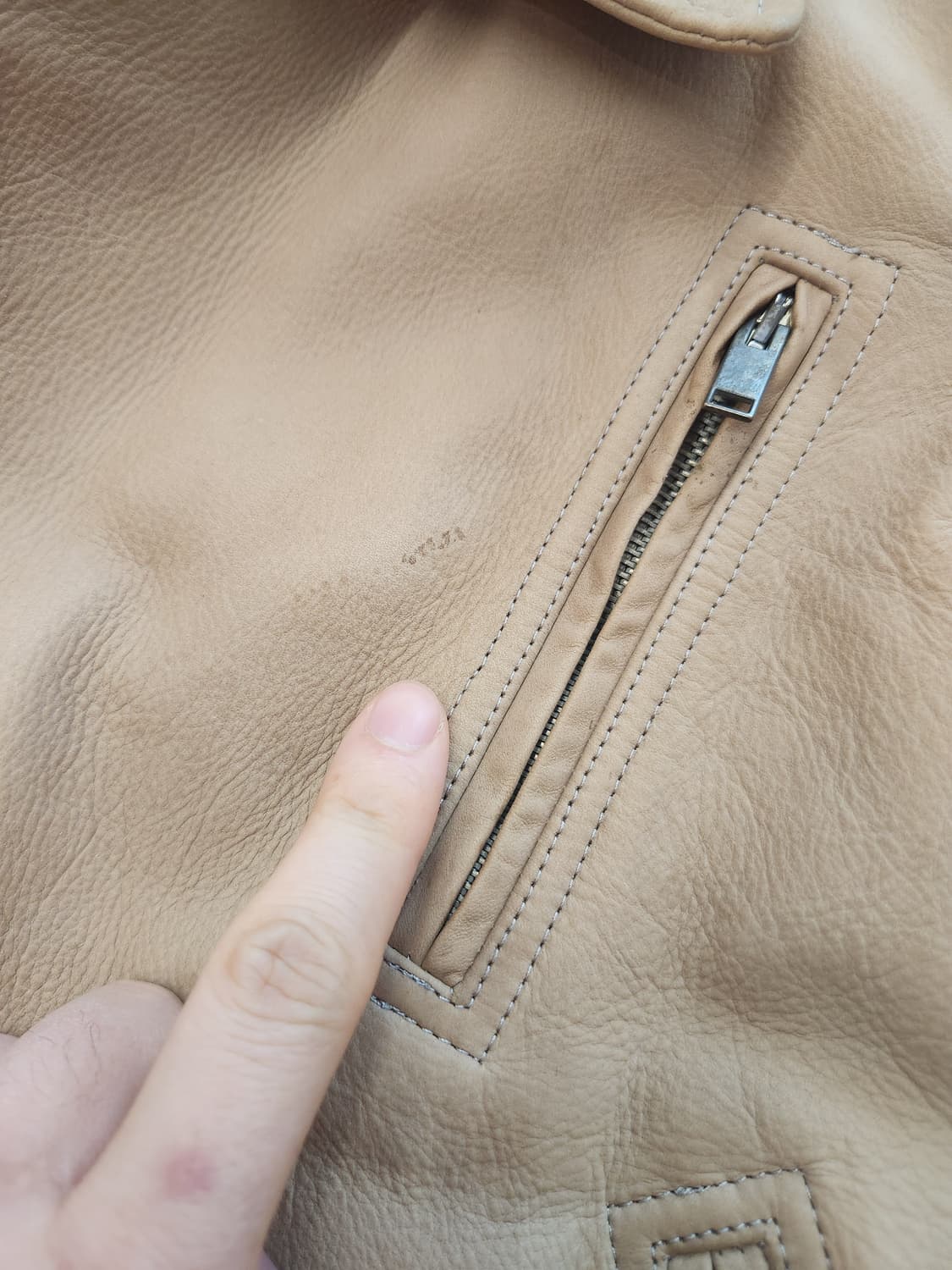 릭오웬스 가죽자켓 새제품 상품이미지6