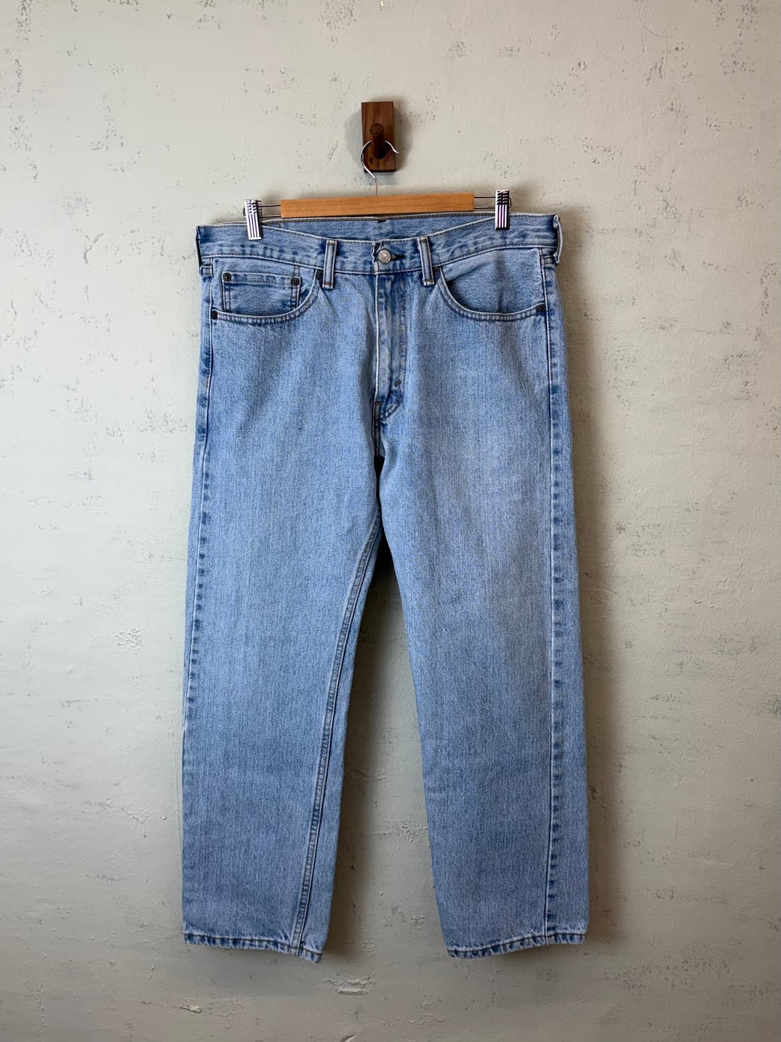 리바이스 505 빈티지 연청 데님팬츠 상품이미지1