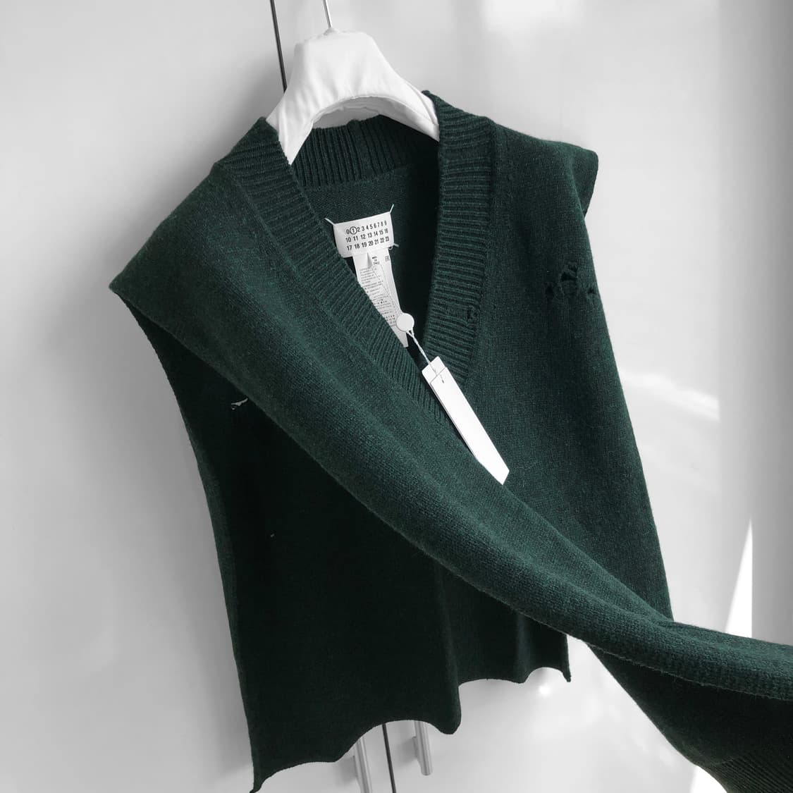 마르지엘라/스티치 니트 조끼 상품이미지9