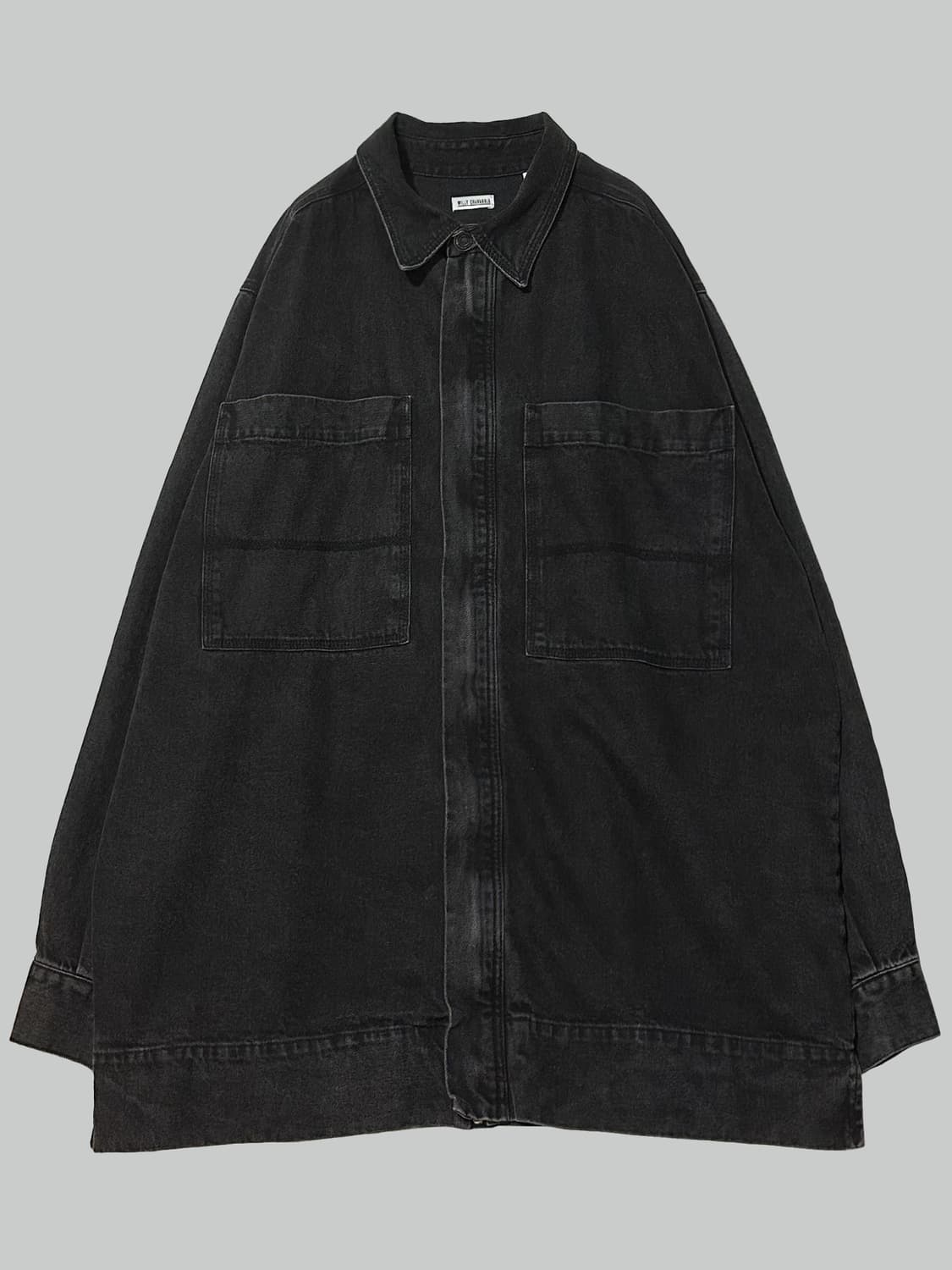 윌리 차바리아 오버사이즈 집업 데님 자켓 상품이미지1