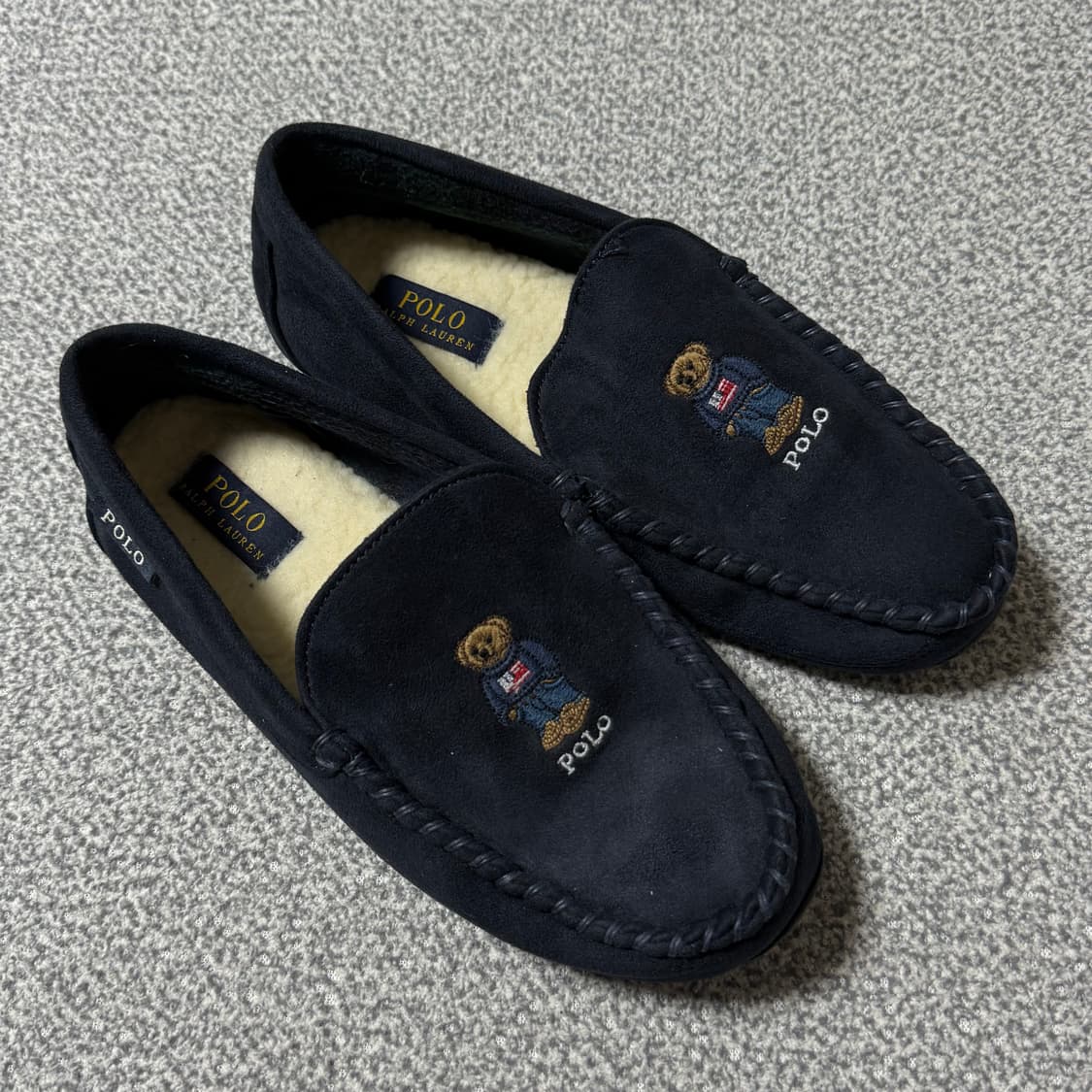 폴로 랄프로렌 테디베어 양털 로퍼 260-265 상품이미지2