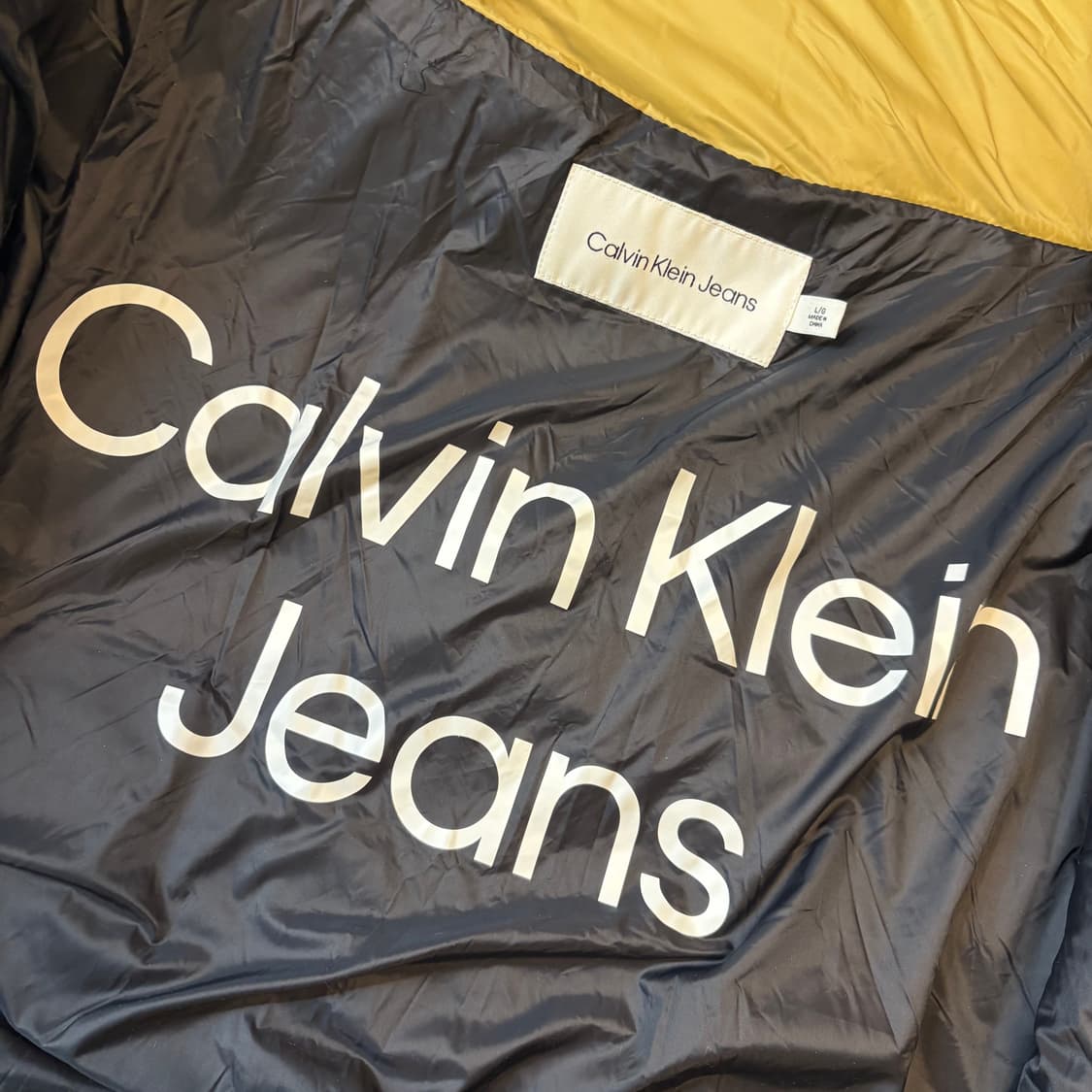 캘빈 클라인 진스 릴렉스핏 숏 블로킹 다운 파카 상품이미지9