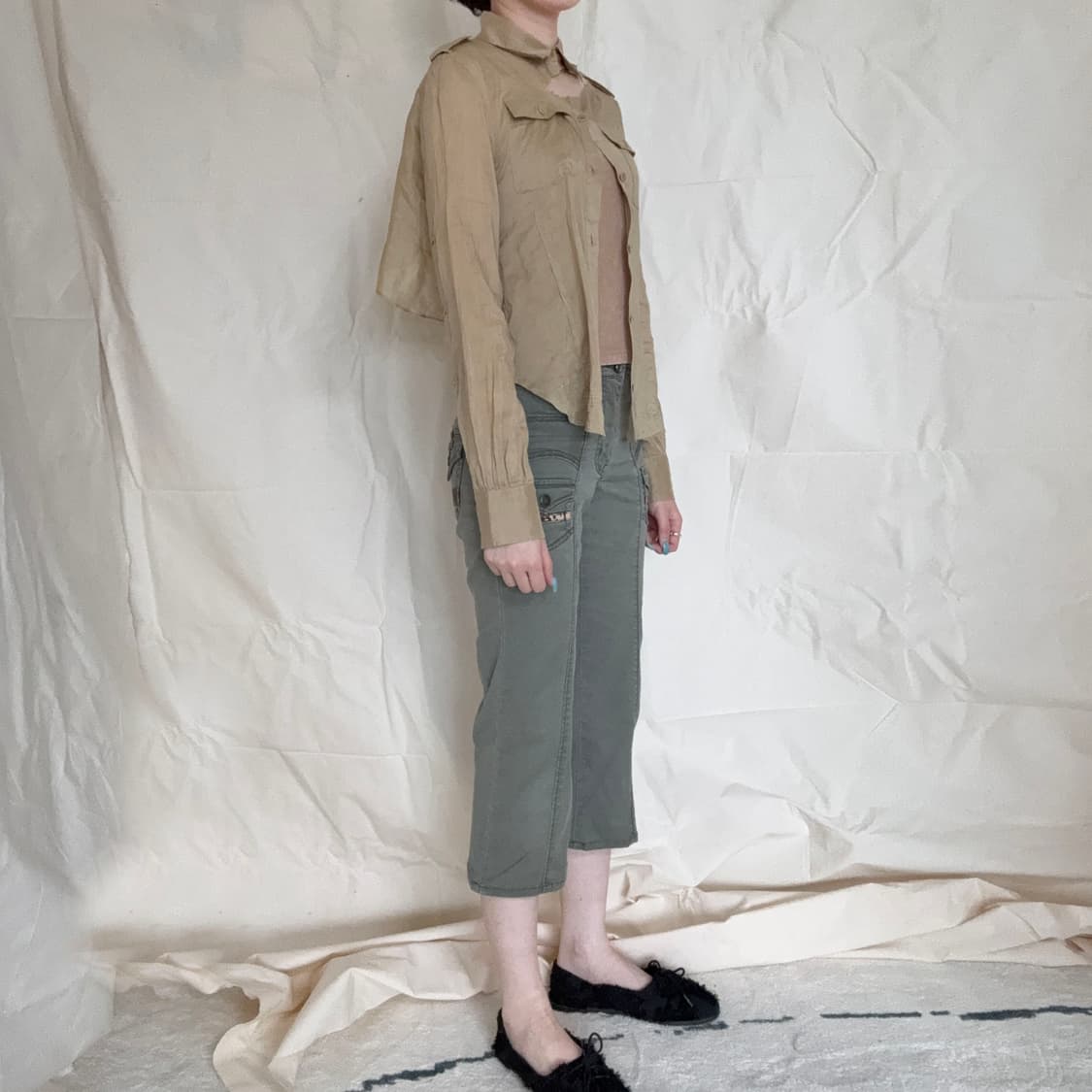 UNDERCOVER Open-Back Cut-Out Shirt 상품이미지4